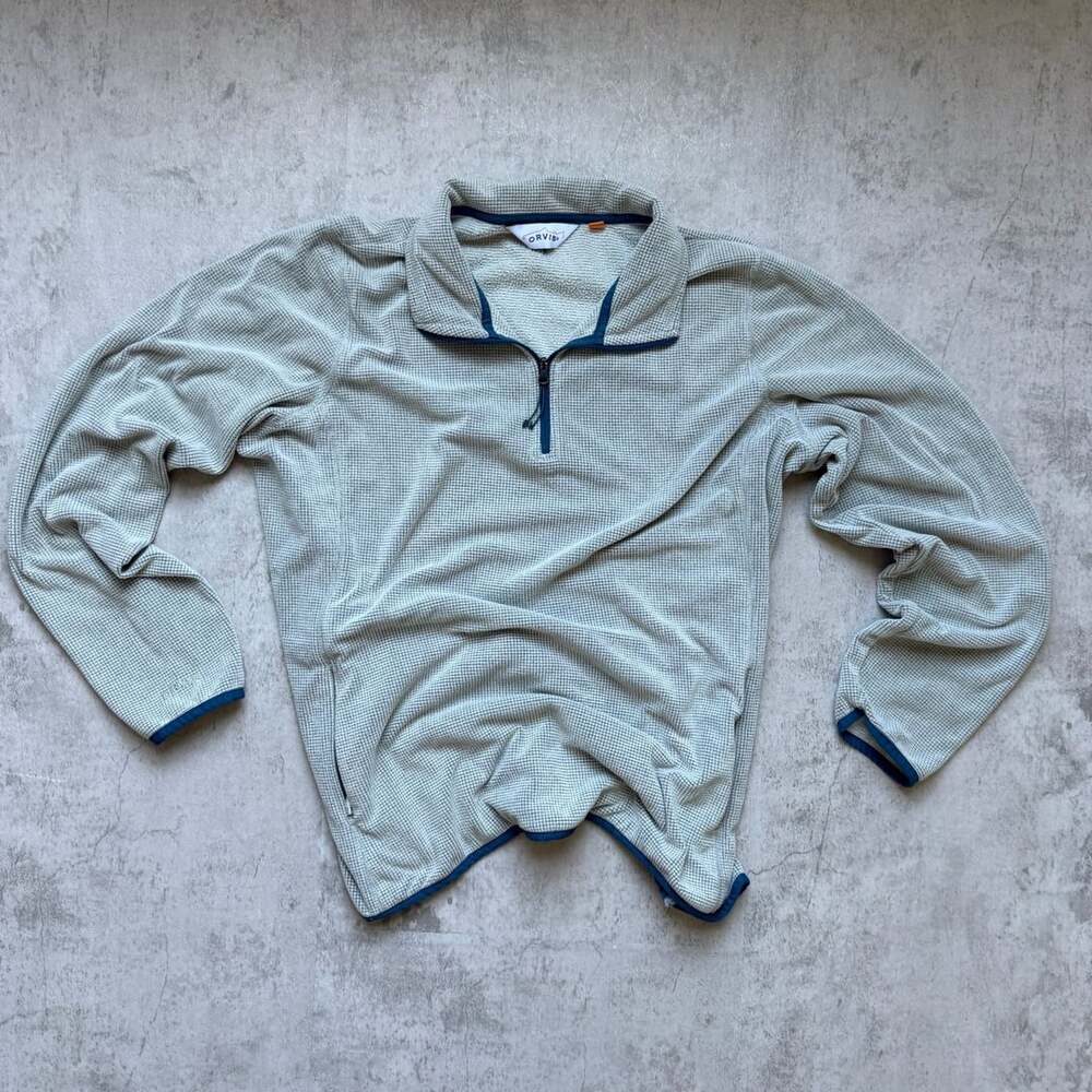 Orvis 1/4 Zip Pullover Fleece Size M